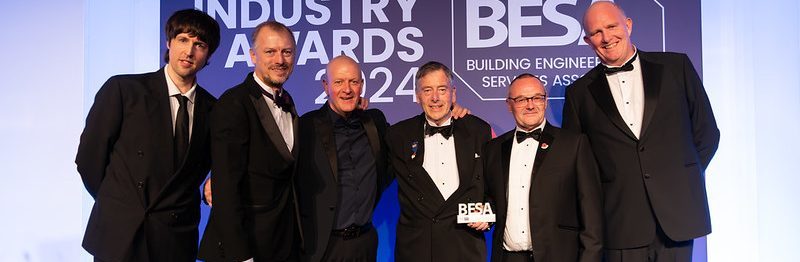 Geoffrey Robinson win BESA Contractor of the Year 2024