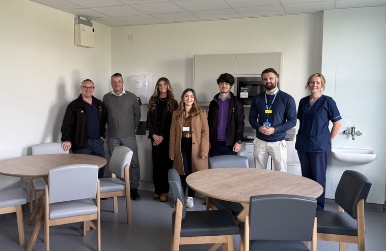 Geoffrey Robinson create new rest and recharge space for NHS staff at University Hospital of North Tees